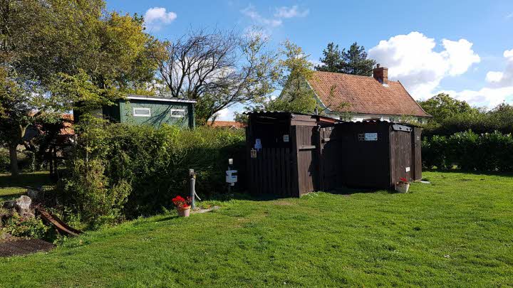 Hill Farm CL site   Toilet block and Shower, washing machine, rubbish disposal and CDP emptying point